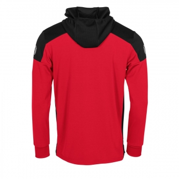 Stanno Pride Kapuzen Trainingsjacke Kinder Rot-Schwarz